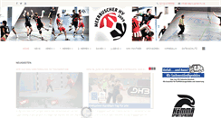 Desktop Screenshot of handball-in-meerbusch.de